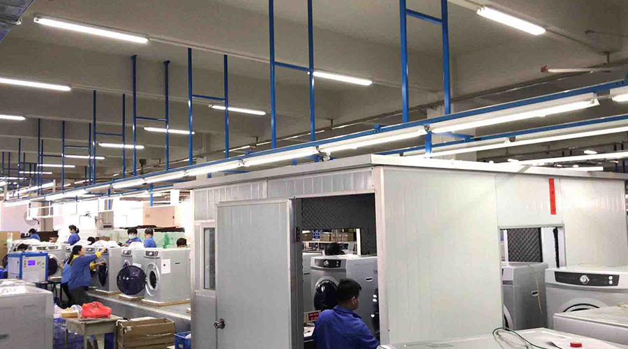 金環(huán)電器如何保證客戶(hù)收到的滾筒干衣機(jī)運(yùn)行時(shí)無(wú)異響？