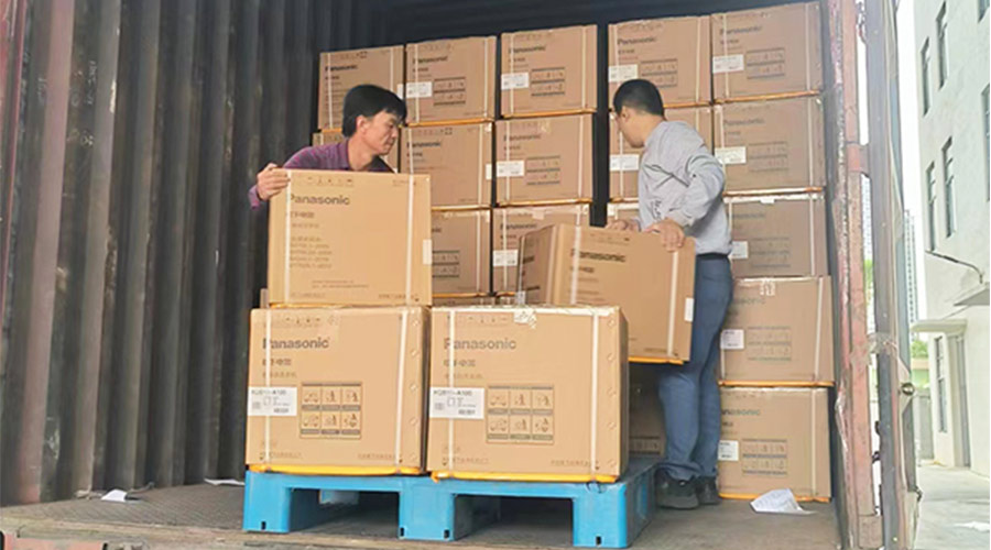 發(fā)貨抓速度！金環(huán)電器第一時間完成松下滾筒干衣機發(fā)貨