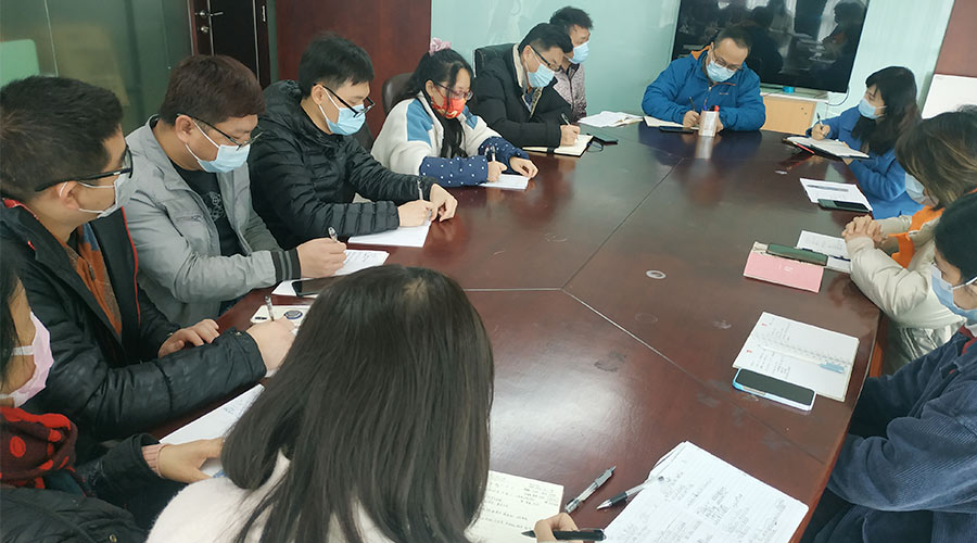 開工大吉！金環(huán)電器組織銷售部門召開動員大會